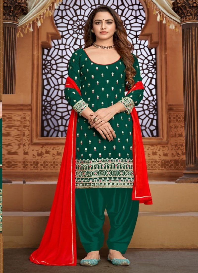 1201 Master Color Set Designer Salwar Suits Catalog
